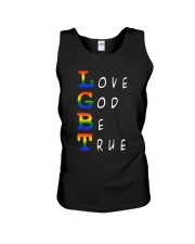 Lgbt Love God Be True Shirt Unisex Tank thumbnail
