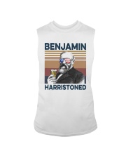 Vintage Drinking Beer Benjamin Harristoned Shirt Sleeveless Tee thumbnail