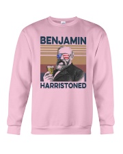 Vintage Drinking Beer Benjamin Harristoned Shirt Crewneck Sweatshirt thumbnail