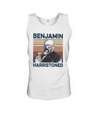 Vintage Drinking Beer Benjamin Harristoned Shirt Unisex Tank thumbnail