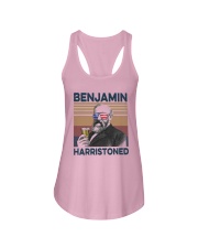 Vintage Drinking Beer Benjamin Harristoned Shirt Ladies Flowy Tank thumbnail