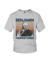 Vintage Drinking Beer Benjamin Harristoned Shirt Youth T-Shirt thumbnail