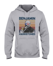 Vintage Drinking Beer Benjamin Harristoned Shirt Hooded Sweatshirt thumbnail