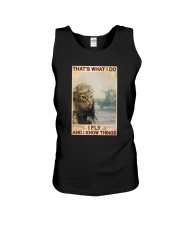Cat Thats What I Do I Fly And I Know Things Shirt Unisex Tank thumbnail