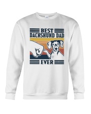 Vintage Best Dachshund Dad Ever Shirt Crewneck Sweatshirt thumbnail