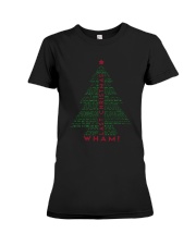Last Christmas Tree Wham Shirt Premium Fit Ladies Tee thumbnail