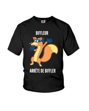 Biffleur Arrête De Biffler Shirt Youth T-Shirt thumbnail