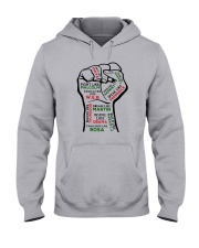 Strong Hand Fight Like Malcolm Educated Shirt Hooded Sweatshirt thumbnail