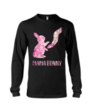 Floral Mama Bunny Shirt Long Sleeve Tee thumbnail
