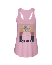 Vintage Girl Pot Head Shirt Ladies Flowy Tank thumbnail