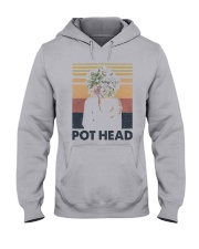 Vintage Girl Pot Head Shirt Hooded Sweatshirt thumbnail