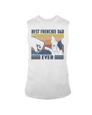 Vintage Best Frienchie Dad Ever Shirt Sleeveless Tee thumbnail