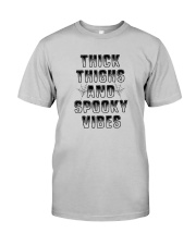 Thick Thighs And Spooky Vibes Shirt Classic T-Shirt tile