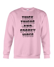 Thick Thighs And Spooky Vibes Shirt Crewneck Sweatshirt thumbnail