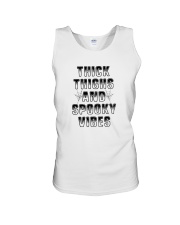 Thick Thighs And Spooky Vibes Shirt Unisex Tank thumbnail