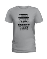 Thick Thighs And Spooky Vibes Shirt Ladies T-Shirt thumbnail