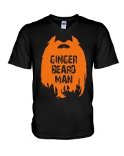 Ginger Beard Man Shirt V-Neck T-Shirt thumbnail
