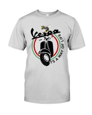Vespa It's A Way Of Life Shirt Premium Fit Mens Tee thumbnail