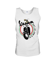 Vespa It's A Way Of Life Shirt Unisex Tank thumbnail