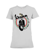 Vespa It's A Way Of Life Shirt Premium Fit Ladies Tee thumbnail