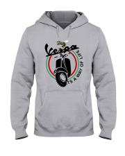 Vespa It's A Way Of Life Shirt Hooded Sweatshirt thumbnail