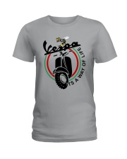 Vespa It's A Way Of Life Shirt Ladies T-Shirt thumbnail