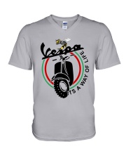 Vespa It's A Way Of Life Shirt V-Neck T-Shirt thumbnail