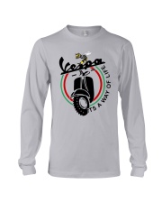 Vespa It's A Way Of Life Shirt Long Sleeve Tee thumbnail
