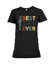 Guitar Best Dad Ever Shirt Premium Fit Ladies Tee thumbnail