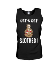 Sloth Drunken Let's Get Slothed Shirt Unisex Tank thumbnail