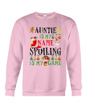 Christmas Auntie My Name Spoiling Is Game Shirt Crewneck Sweatshirt thumbnail