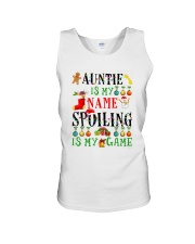 Christmas Auntie My Name Spoiling Is Game Shirt Unisex Tank thumbnail