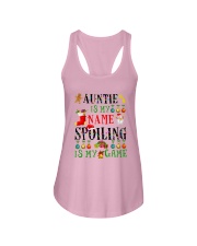 Christmas Auntie My Name Spoiling Is Game Shirt Ladies Flowy Tank thumbnail