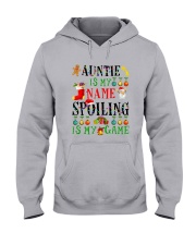 Christmas Auntie My Name Spoiling Is Game Shirt Hooded Sweatshirt thumbnail