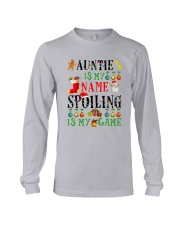 Christmas Auntie My Name Spoiling Is Game Shirt Long Sleeve Tee thumbnail