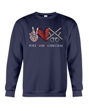 Peace Love Corrections Shirt Crewneck Sweatshirt thumbnail