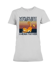 Vintage Cat Worlds Best Farter I Mean Shirt Premium Fit Ladies Tee thumbnail