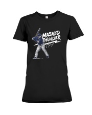 Clint Frazier Masked Thunder Shirt Premium Fit Ladies Tee thumbnail