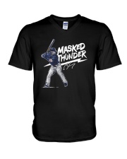 Clint Frazier Masked Thunder Shirt V-Neck T-Shirt thumbnail