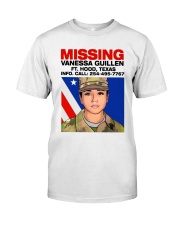 Missing Vanessa Guillen Ft Hood Texas Shirt Classic T-Shirt front