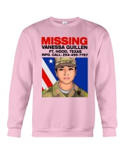 Missing Vanessa Guillen Ft Hood Texas Shirt Crewneck Sweatshirt thumbnail