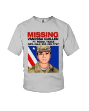 Missing Vanessa Guillen Ft Hood Texas Shirt Youth T-Shirt thumbnail