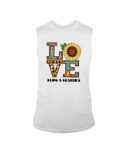 Sunflower Love Being A Grandma Shirt Sleeveless Tee thumbnail