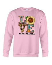 Sunflower Love Being A Grandma Shirt Crewneck Sweatshirt thumbnail