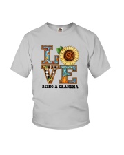 Sunflower Love Being A Grandma Shirt Youth T-Shirt thumbnail