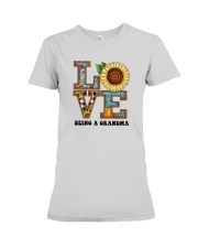 Sunflower Love Being A Grandma Shirt Premium Fit Ladies Tee thumbnail