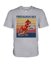 Vintage Firesausus Rex Shirt V-Neck T-Shirt thumbnail