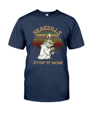 Vintage Seagulls Stop It Now Shirt Classic T-Shirt tile