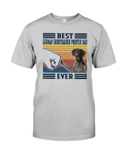 Vintage Best German Shorthaired Pointer Dad Shirt Classic T-Shirt tile