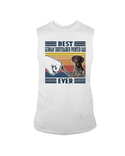Vintage Best German Shorthaired Pointer Dad Shirt Sleeveless Tee thumbnail